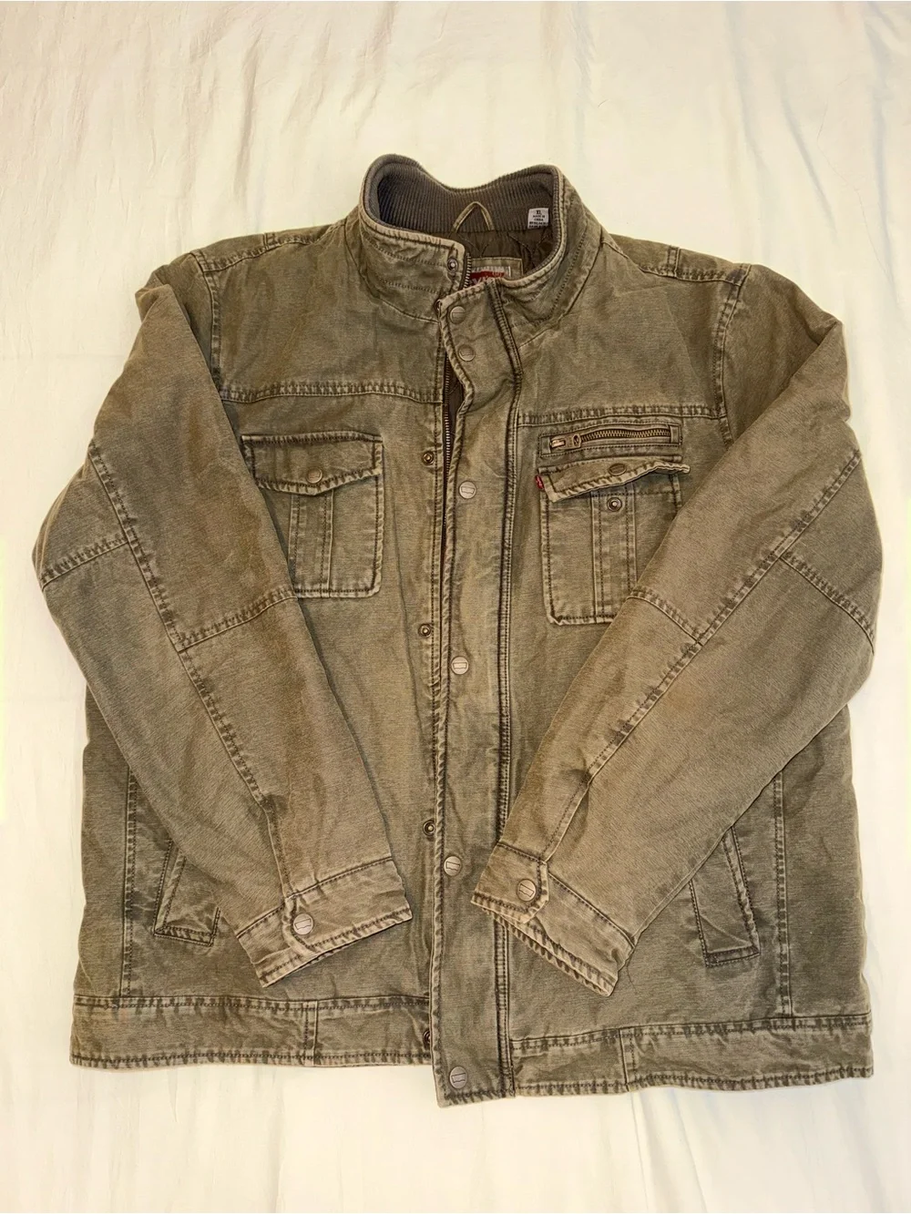 Levi's Men's Olive Green Field Jacket